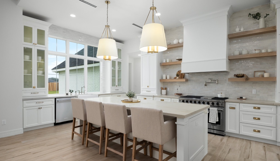 Luxury kitchen design by Villa Homes