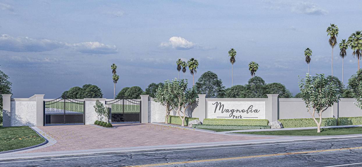 Entrada a Magnolia Parks