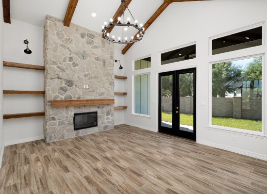 view of a living room in a luxury home