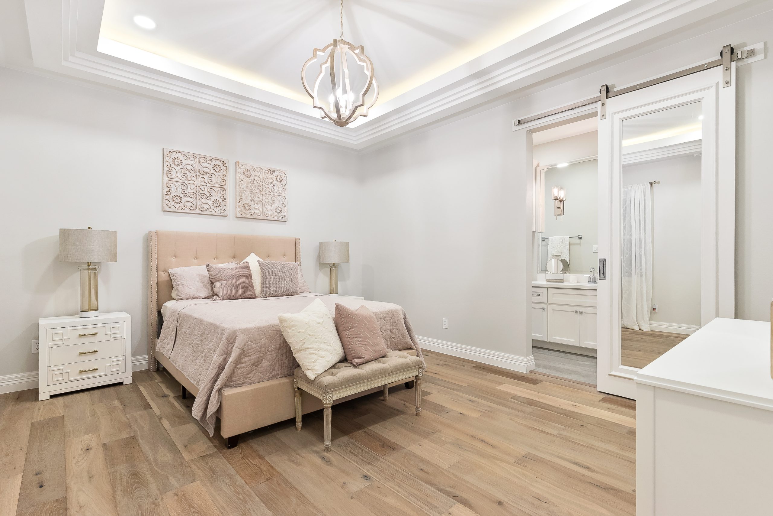 1707 E. 28th custom home design in Texas by Villa Homes, Mission & McAllen construction luxury design restroom, master bedroom