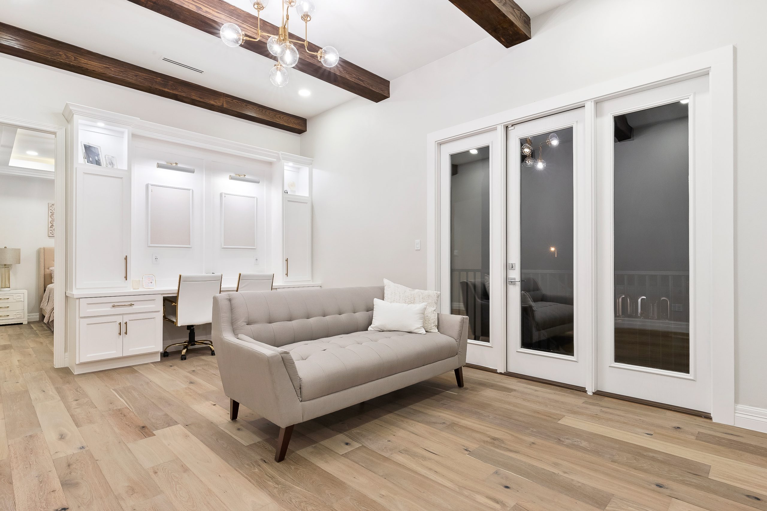 1707 E. 28th custom home design in Texas by Villa Homes, Mission & McAllen construction luxury design living room