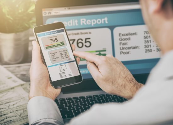 report credit score banking application risk form document