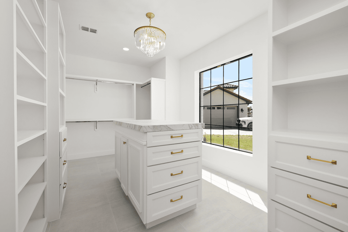 1508 Caroline Joy custom House by Villa Homes in RGV luxury closet