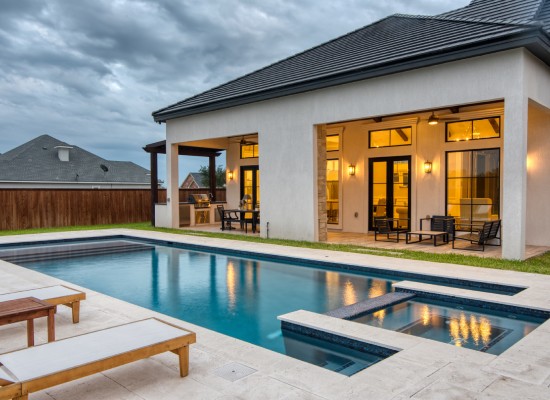 Stylish pool