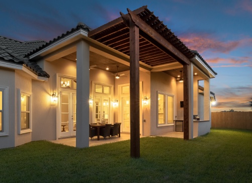 Outdoor backyard
